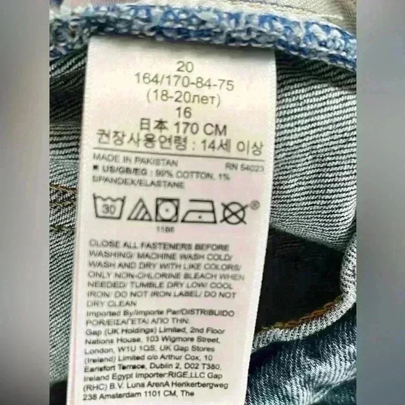 Gap jeans  for teen Size 20 - Picture 12 of 13